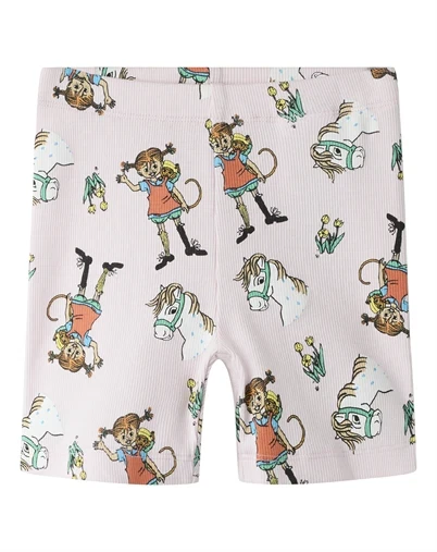 Name it - NMFMara Pippi Shorts Leggings - Cradle Pink